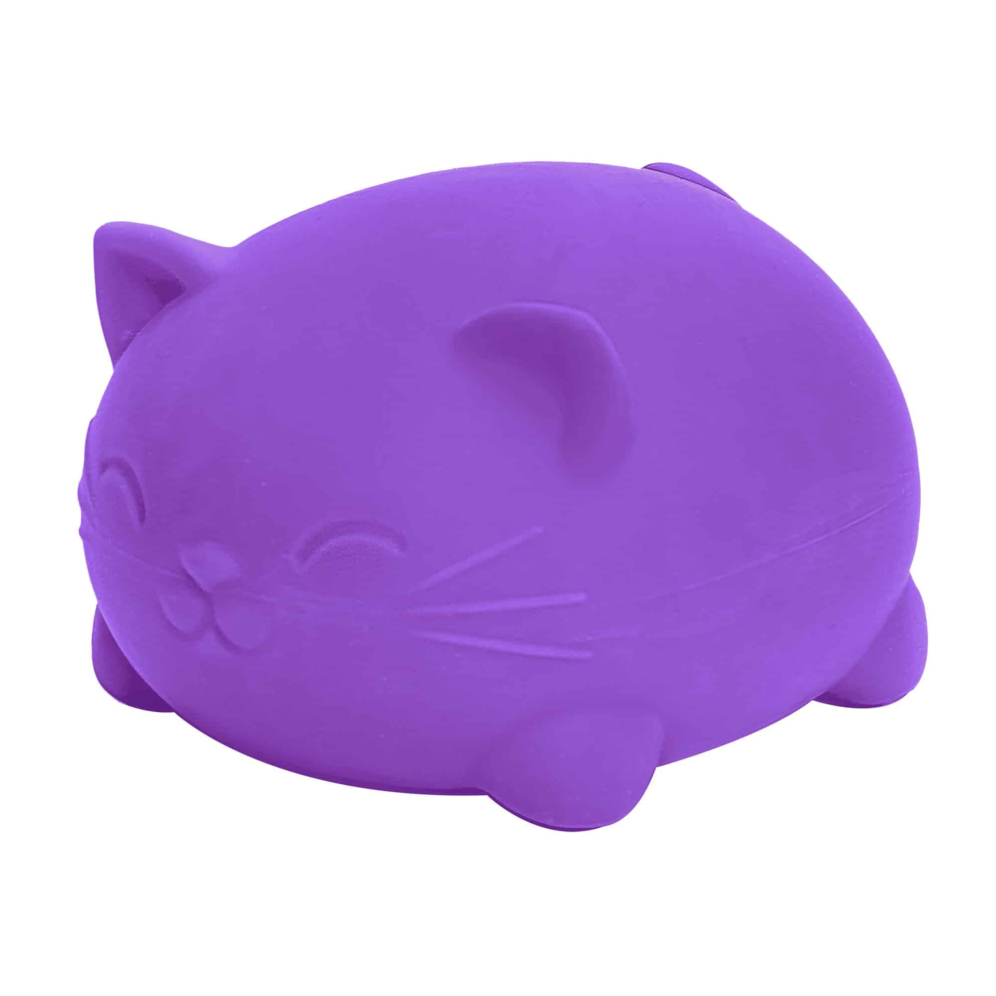 Fun Fidget Monster Super NeeDoh Cool Cats | Select Opal Prairie - Collectible Shaggy Monster Squishable Toy Detail
