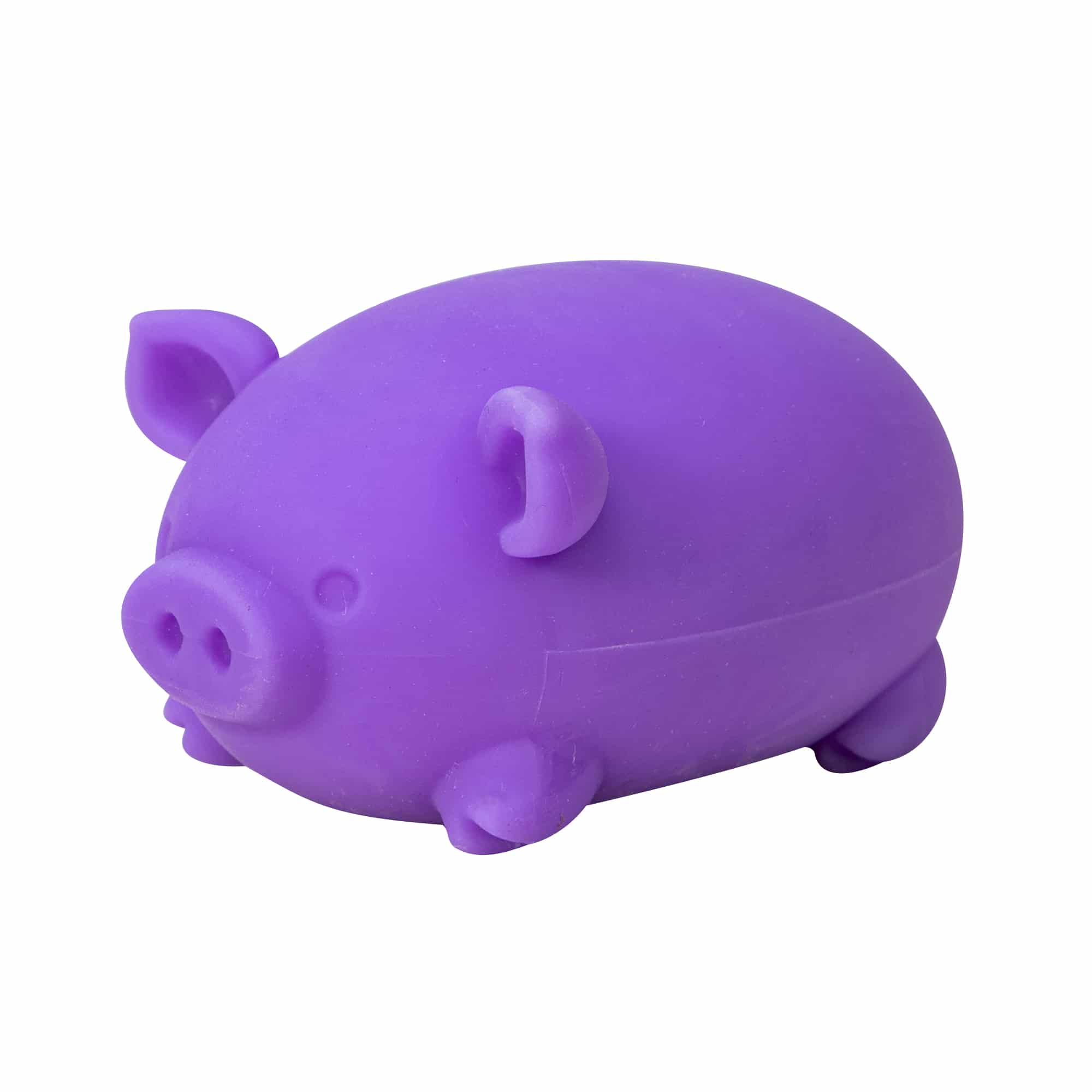 Animal-Shaped NeeDoh Dig’ It Pig | Select Velvet Canopy - Dino Character Malt-Gel Filled Sensory Glob Detail
