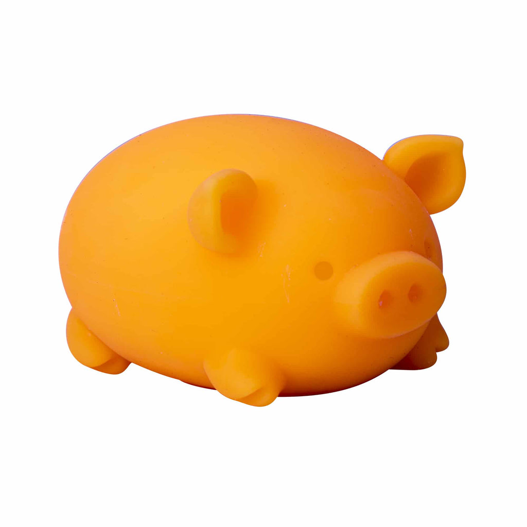 Animal-Shaped NeeDoh Dig’ It Pig | Select Velvet Canopy - Dino Character Malt-Gel Filled Sensory Glob Detail