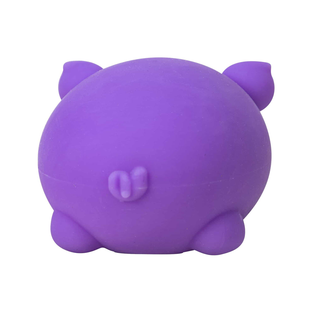 Animal-Shaped NeeDoh Dig’ It Pig | Select Velvet Canopy - Dino Character Malt-Gel Filled Sensory Glob Detail