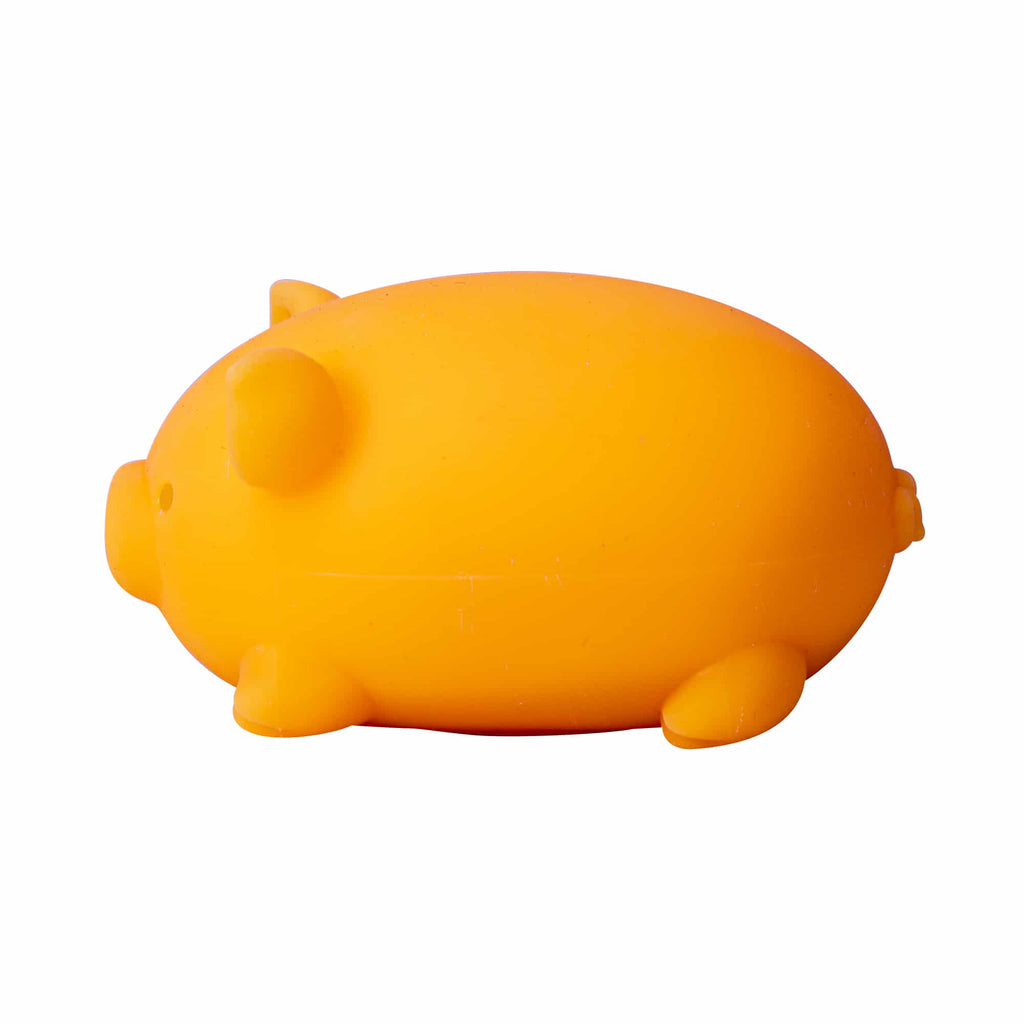 Animal-Shaped NeeDoh Dig’ It Pig | Select Velvet Canopy - Dino Character Malt-Gel Filled Sensory Glob Detail