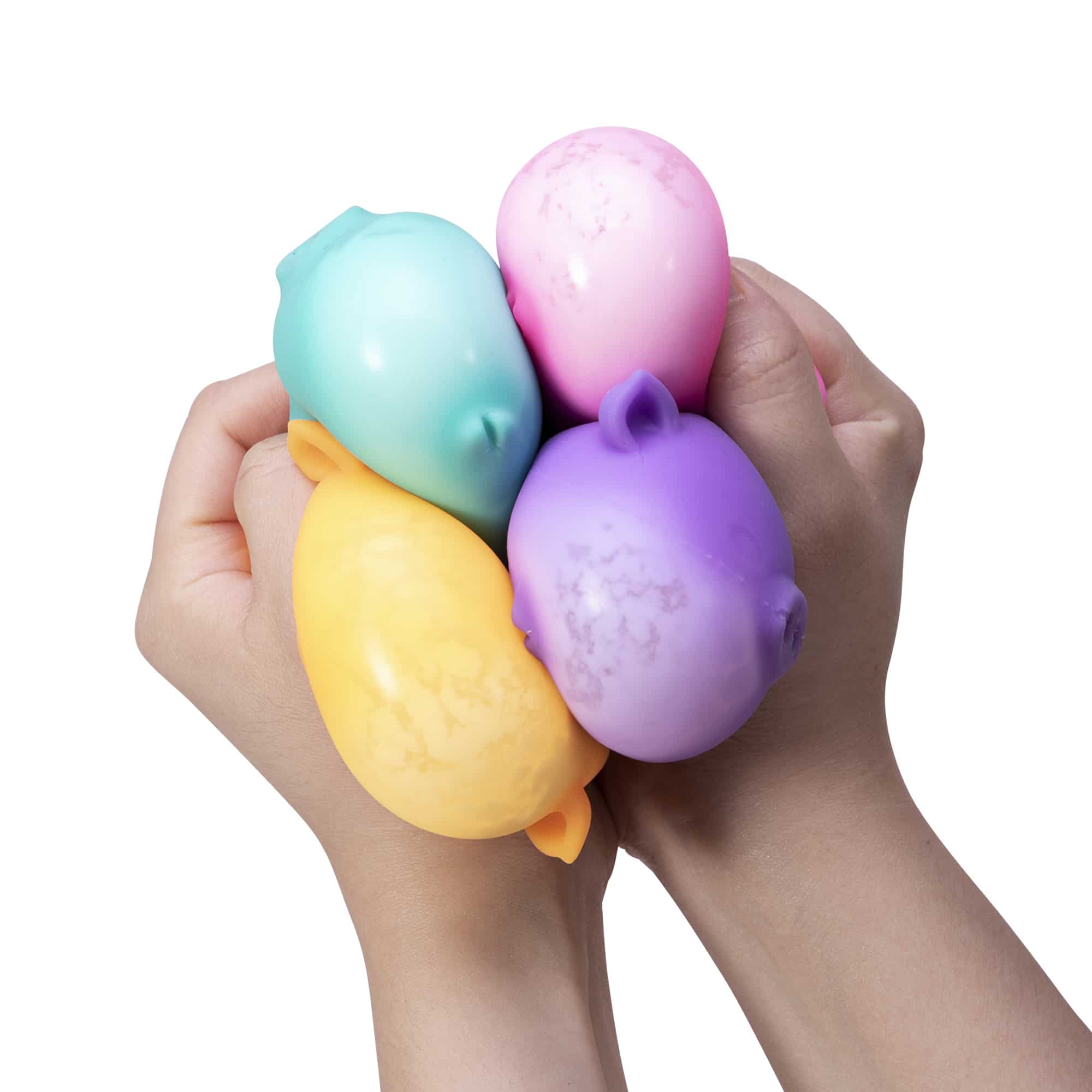 Animal-Shaped NeeDoh Dig’ It Pig | Select Velvet Canopy - Dino Character Malt-Gel Filled Sensory Glob Detail