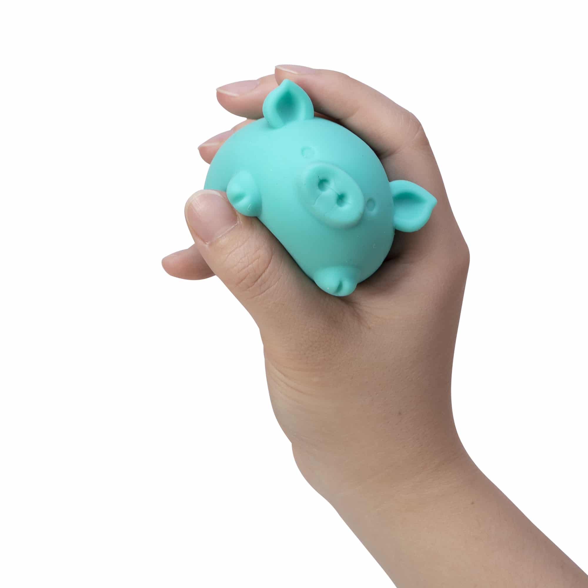 Animal-Shaped NeeDoh Dig’ It Pig | Select Velvet Canopy - Dino Character Malt-Gel Filled Sensory Glob Detail