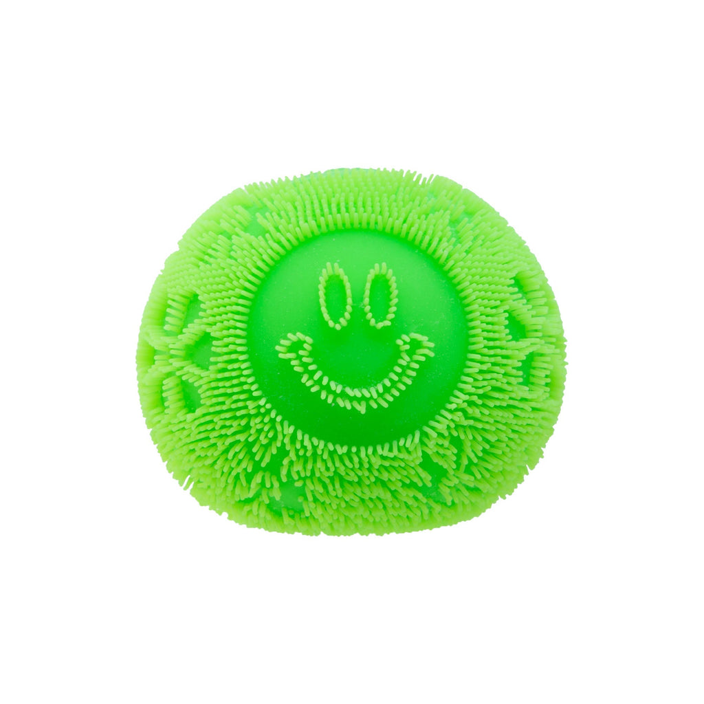 Ultra-Soothing Touch NeeDoh Fuzz Ball Flower Power | Signature Elm Point - Furry Coated Soft Touch Squishable Ball Detail
