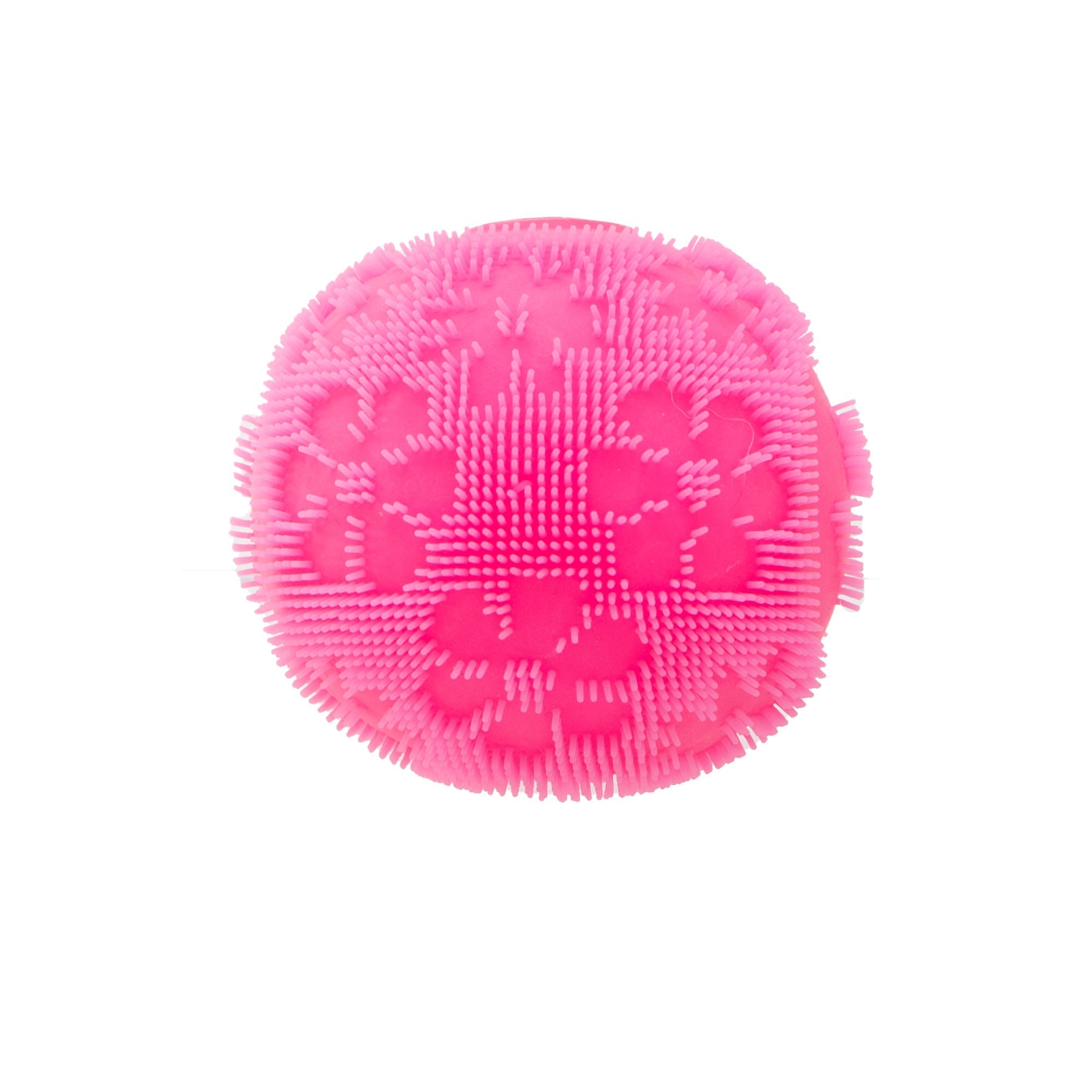 Ultra-Soothing Touch NeeDoh Fuzz Ball Flower Power | Signature Elm Point - Furry Coated Soft Touch Squishable Ball Detail