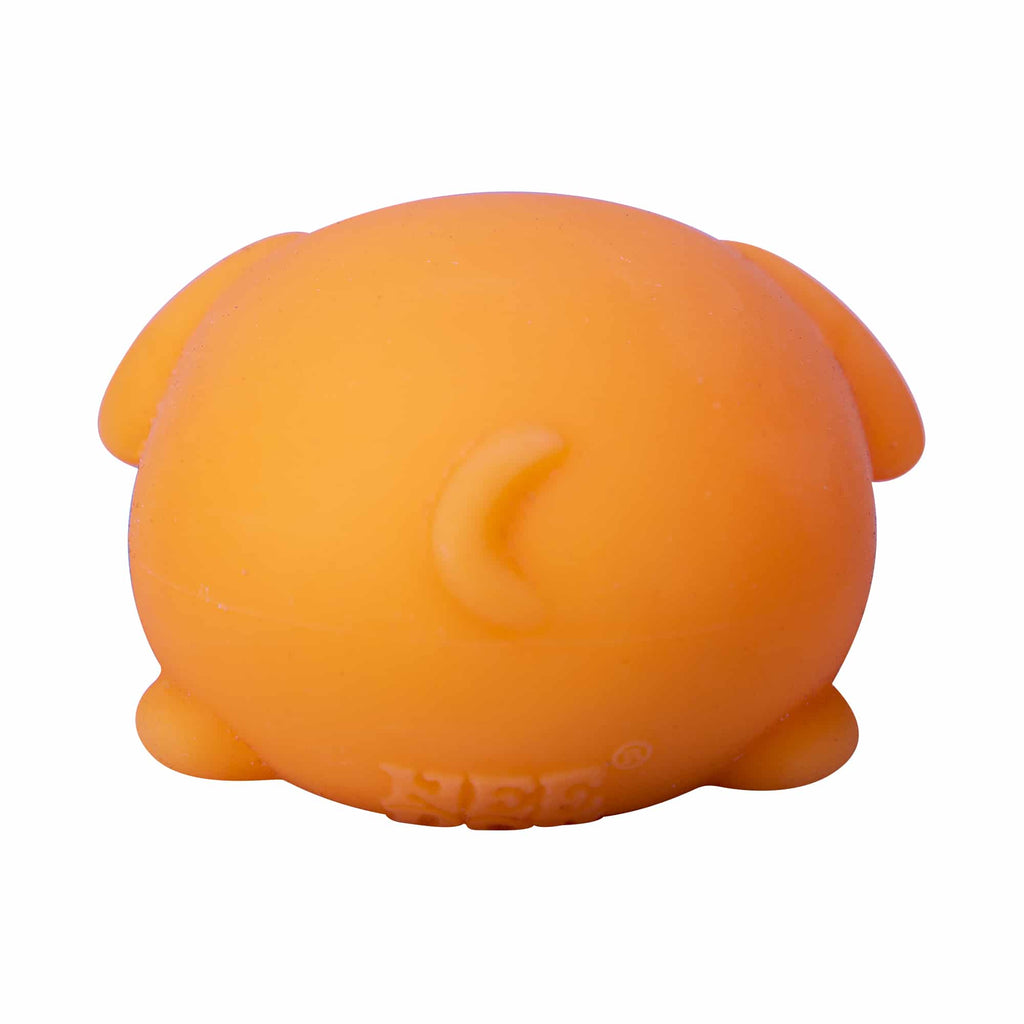 Cute Collectible NeeDoh Funky Pup | Collection Canyon Shore - Purrfect Cat Squishy Character Stress Toy Detail