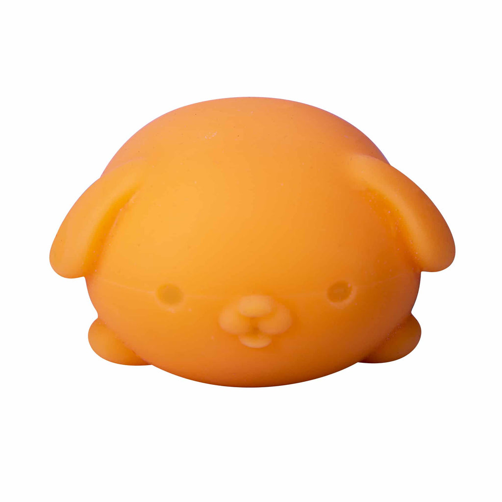 Cute Collectible NeeDoh Funky Pup | Collection Canyon Shore - Purrfect Cat Squishy Character Stress Toy Detail