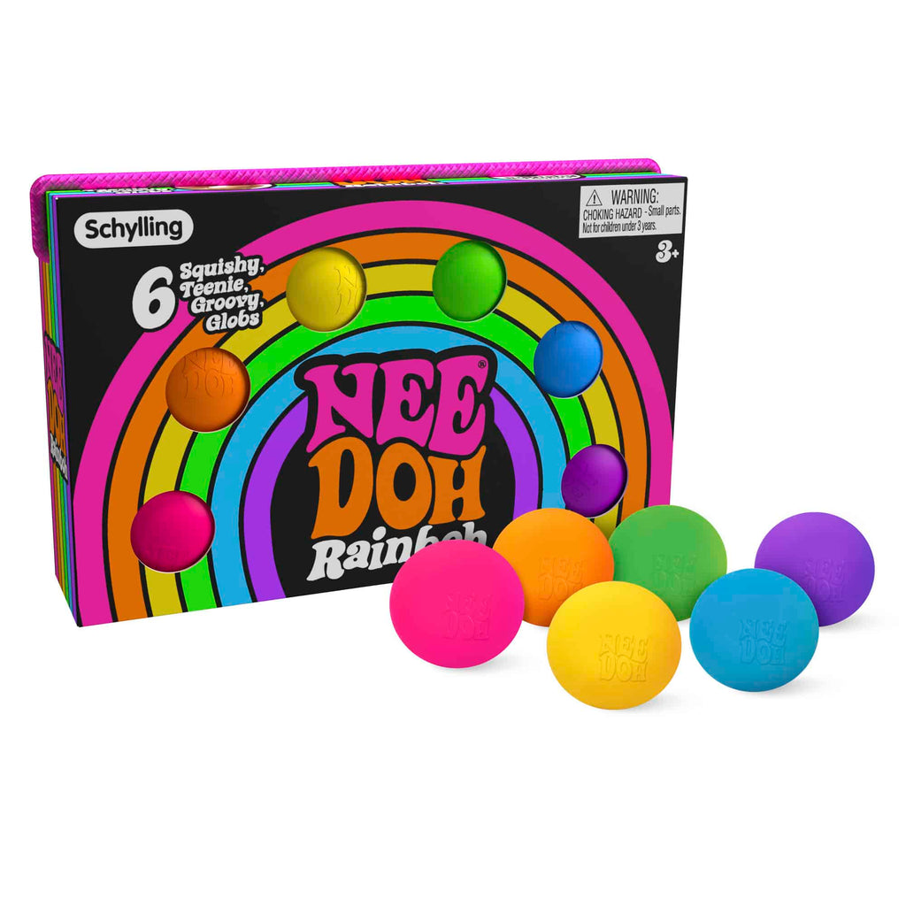 The Groovy Glob NeeDoh Rainboh | Reserve Autumn Pond - Super-Squishy Classic NeeDoh Ball for Anxiety Detail