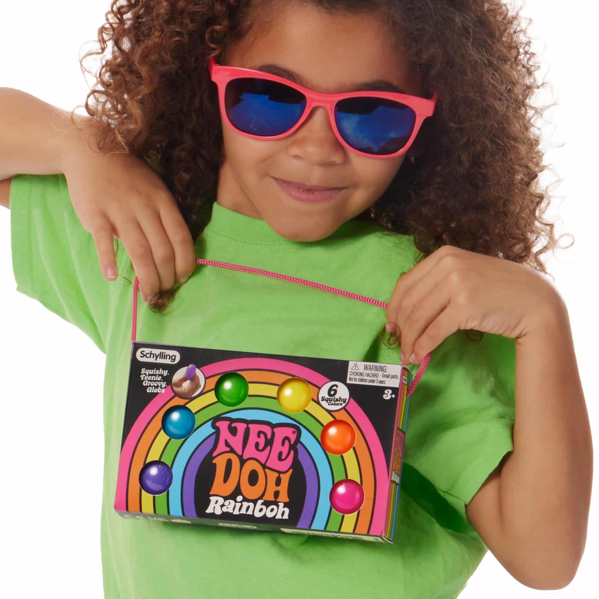 The Groovy Glob NeeDoh Rainboh | Reserve Autumn Pond - Super-Squishy Classic NeeDoh Ball for Anxiety Detail