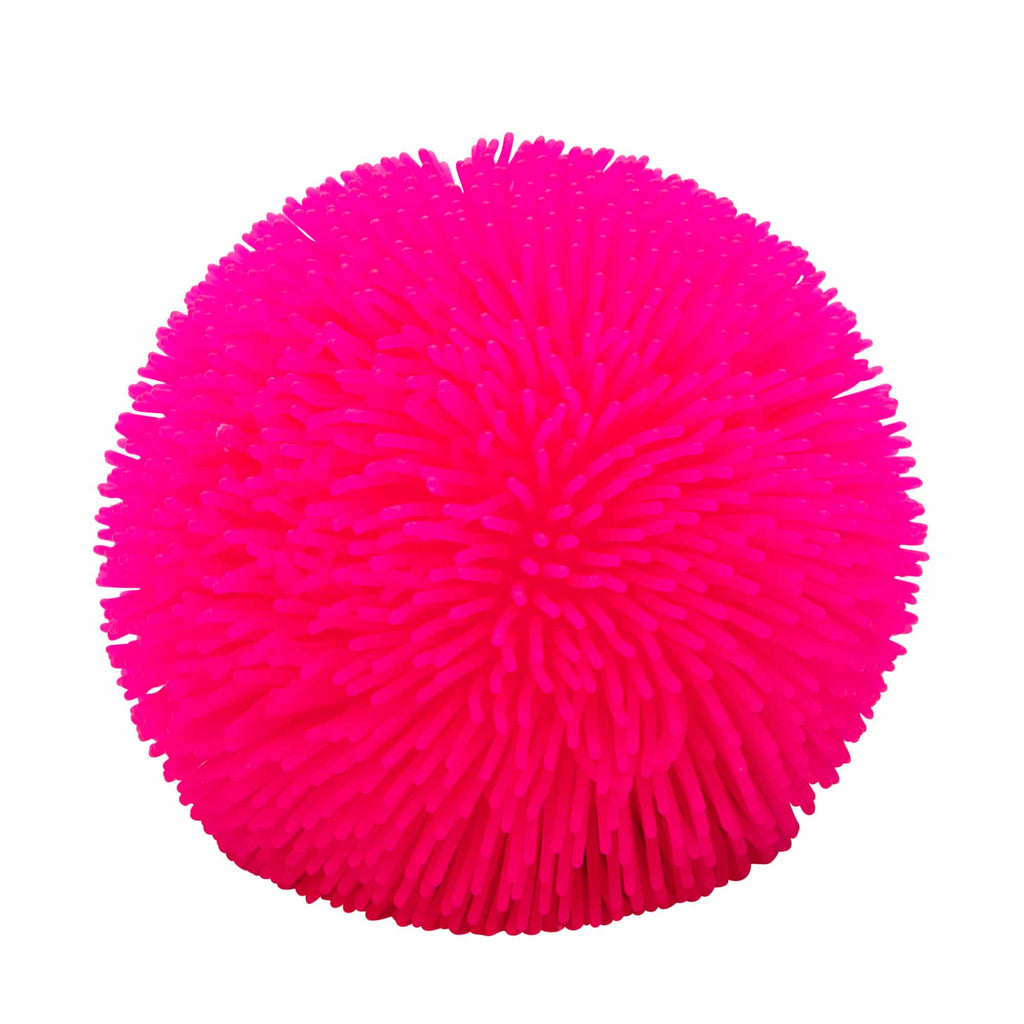 Textured Sensory Shaggy NeeDoh | Collection Winter Creek - Furry Coated Soft Touch Squishable Ball Detail
