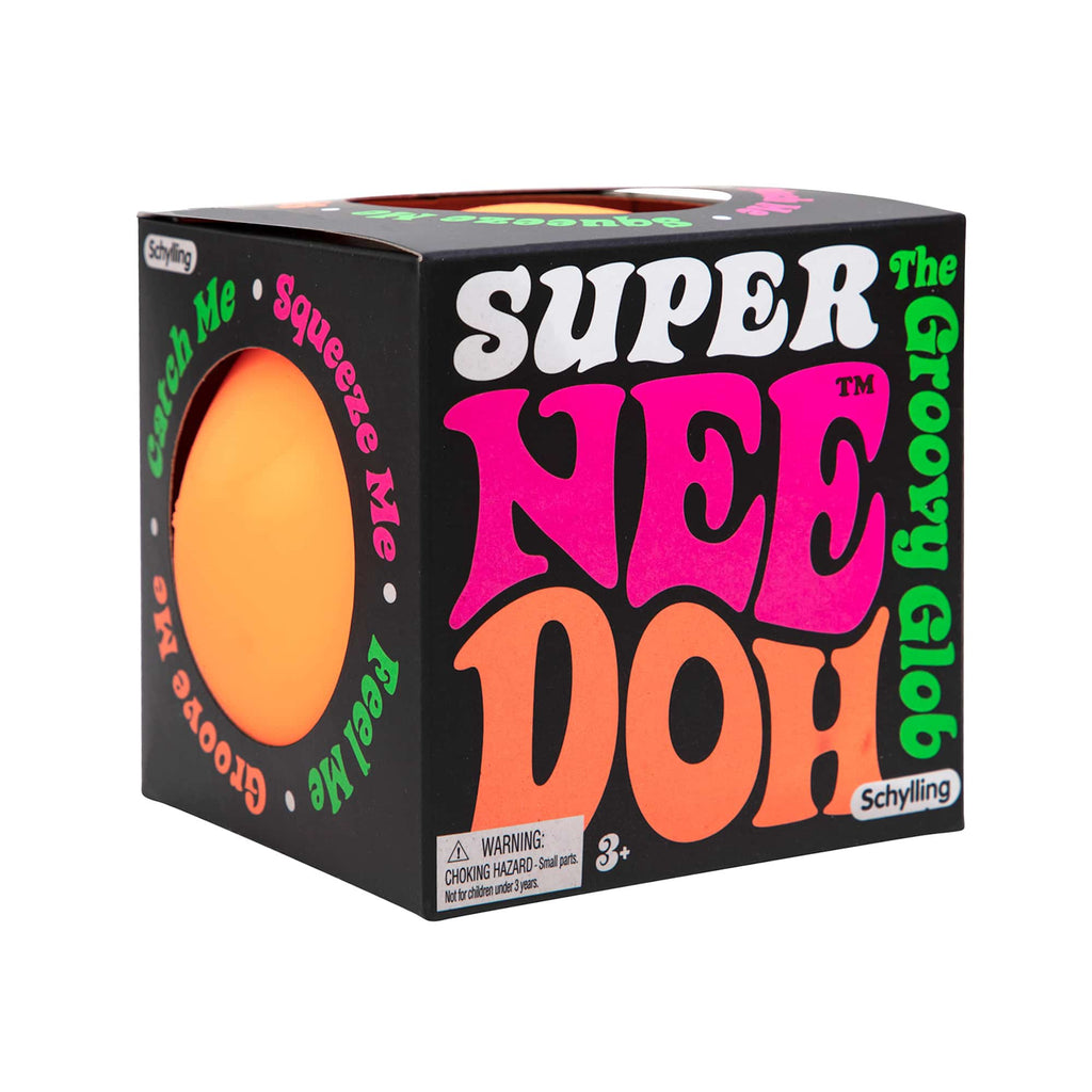 Malt-Gel Filled Super NeeDoh | Collection Velvet Bloom - Classic NeeDoh Stress-Relieving Squishy Ball - Surprise Me! (Random Color)