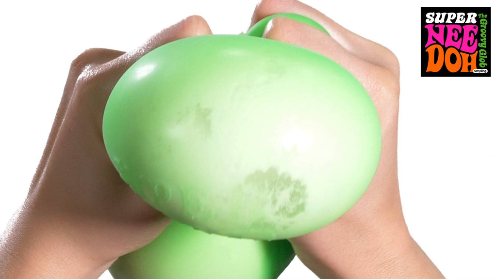Malt-Gel Filled Super NeeDoh | Collection Velvet Bloom - Classic NeeDoh Stress-Relieving Squishy Ball Detail