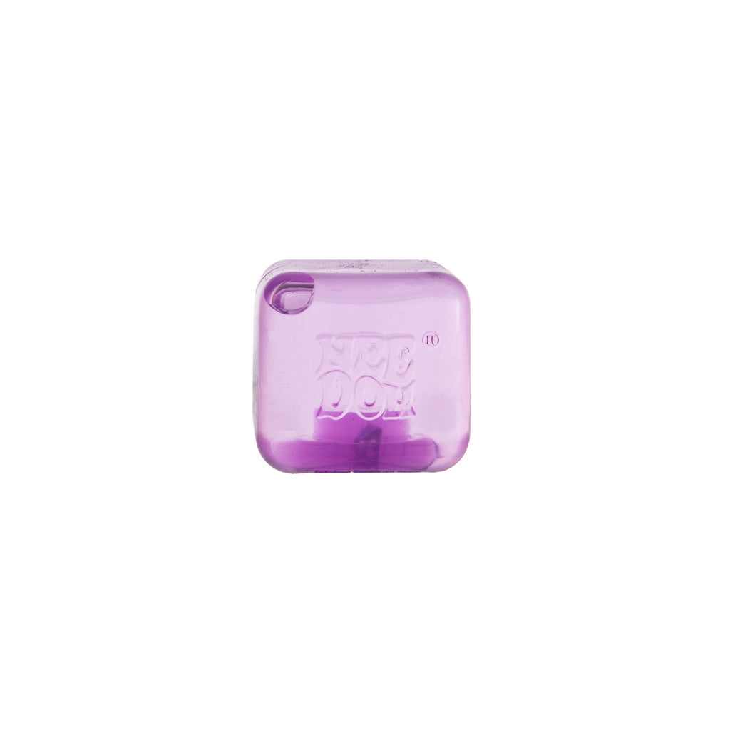 Translucent Jelly NeeDoh Nice Ice Baby | Series Canyon Trail - Translucent Jelly Cool Cube Sensory Toy Detail